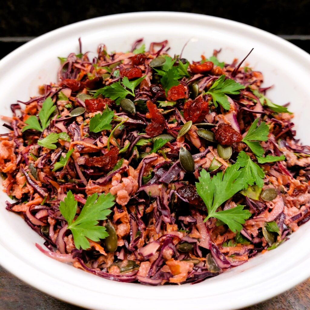rode koolsalade