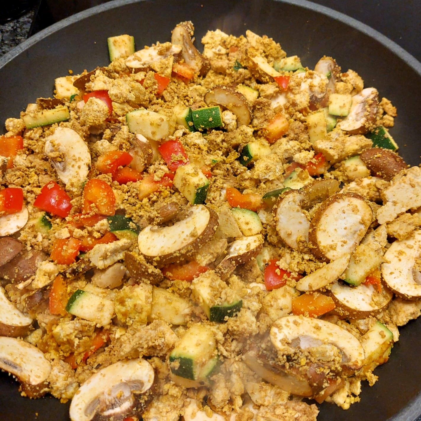 scrambled tofu