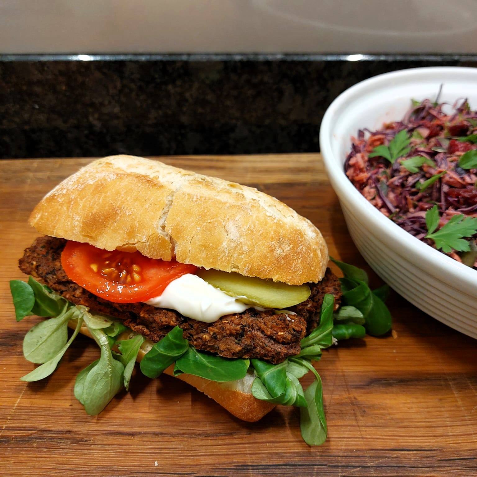 zwarte bonenburger